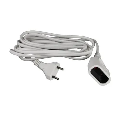Obrázek produktu pro Prodlužovací kabel 2 m, bílý, 2 × 0,75 mm²