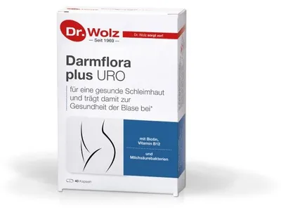 Zdjęcie produktu dla Flora jelitowa plus kapsułki Uro 40 kapsułek