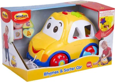 Zdjęcie produktu dla Smily Play Samochód Interaktywny Edukacyjny Wesołek dla Dzieci ze Światłem i Dźwiękiem