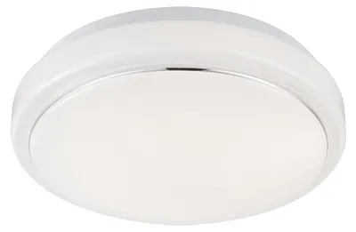 Produktbild von LED Deckenleuchte, dimmbar, Alu weiß, D 26 cm