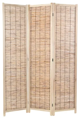 Produktbild von RAUMTEILER "PLAYA" | Schilfrohr, 170x120 cm | Natur Paravent | Farbe: braun