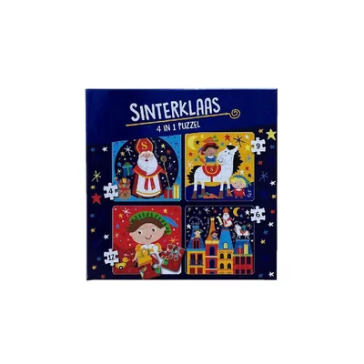 Obrázok produktu pre Sinterklaas 4v1 Puzzle 4-12 dielikov