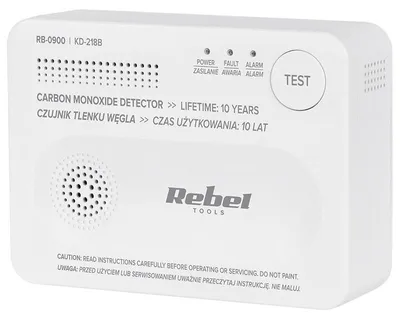 Zdjęcie produktu dla Wykrywacz tlenku węgla Rebel RB-0900