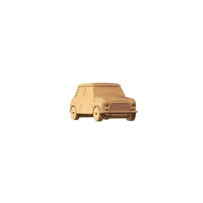 Produktbild von CARTMINI 3D-Puzzle Mini Cooper aus Karton – Modellbausatz