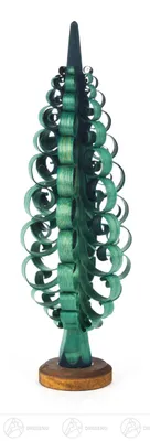 Produktbild von Spanbaum grün (16cm) von Dregeno Seiffen