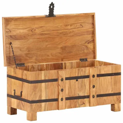 Obrázek produktu pro vidaXL Truhla 90x40x40 cm z masivního dřeva akácie