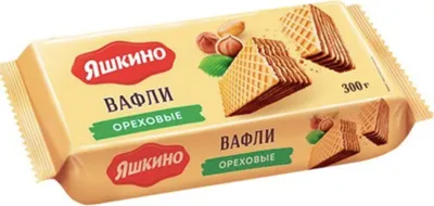 Zdjęcie produktu dla Gofry o smaku orzechowym 300 g