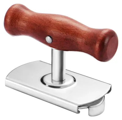 Manueller Dosenöffner aus Edelstahl, ergonomisch, für schwache Hände