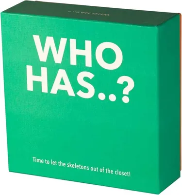 Produktbild von Tactic Gesellschaftsspiel Partyspiel Who Has - Kartenspiel für Kinder