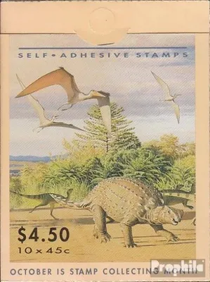 Produktbild von Briefmarken Australien 1993 Mi MH78 (kompl.Ausg.) gestempelt Prähistorische Tiere