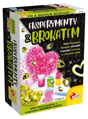 Obrázok produktu pre Som Génius Vedecké Experimenty S Trblietkami Pl100194 Lisciani