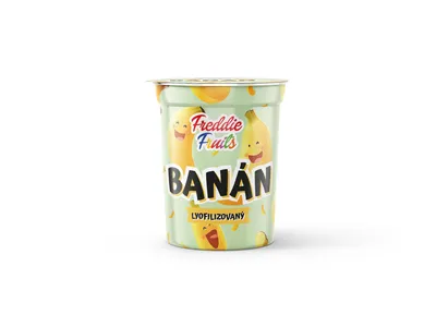 Produktbild von Lyophilisierte Bananen Freddie Snack – Scheiben 15 g
