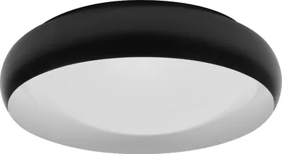 Produktbild von OSRAM LED Deckenleuchte Orbis Livia 430MM 24W 830 Click DIM Black and White Dimmbar Warm weiß 4099854448225
