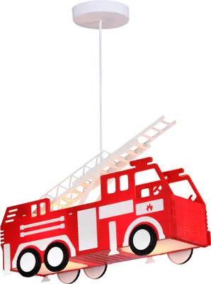 Produktbild von Feuerwehr LED Pendelleuchte für Ihre Kinder