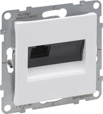 Image de Prise femelle RJ45/Cat 5E UTP, BLANC SUNO