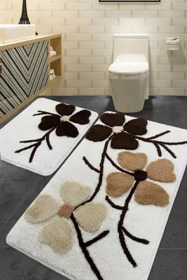 Immagine prodotto di Mijolnir, Wildflower- CHL2245, Bunt, Badematten, 1450 gr/m², 100% ACRYL
