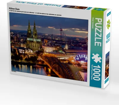 Produktbild von CALVENDO Puzzle Kölner Dom | 1000 Teile Lege-Größe 64x48cm Foto-Puzzle für glückliche Stunden
