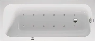 Produktbild von Duravit Whirlwanne Qatego 160x70cm, Air-Sys, EB-Version, 1 RS, we.