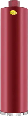Produktbild von Diamant-Bohrkrone - Kernbohrer - Für Beton - 112 mm Durchmesser - Für Elektrowerkzeuge - Lochsäge - Rot