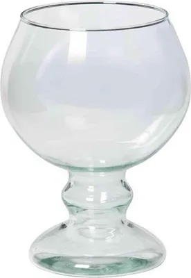 Produktbild von INNA-Glas Kelchvase aus Glas JEOMA mit Fuß, klar, 19 cm, Ø 14 cm - Tischvase