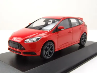 Produktbild von Maxichamps 940081900 Ford Focus ST 2011 rot 1:43