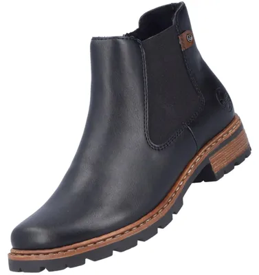 Image de Rieker Damen Chelsea Boot Schwarz Z9354-00