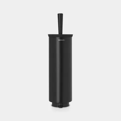 Image de Brosse de toilette avec support Profil, noir