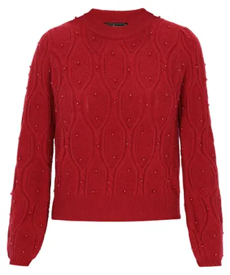 Immagine prodotto di Maglione da donna NAEMI - rosso, taglia XS/S