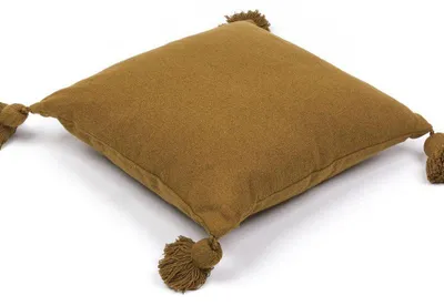 Produktbild von Dekokissen mit Pompons, Baumwolle, 45 x 45 cm
