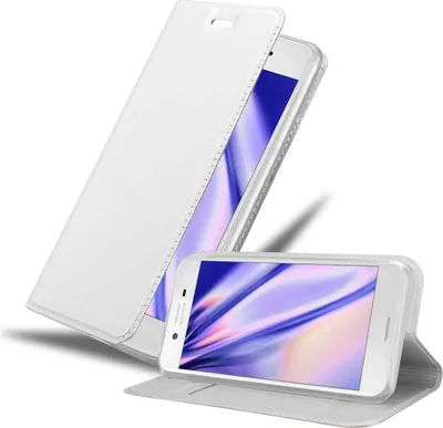 Immagine prodotto di Cadorabo custodia per cellulare per Sony Xperia X custodia protettiva in argento Cover Etui Book Case Booklet