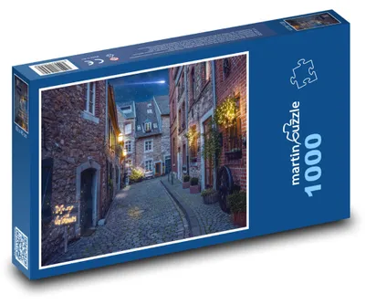 Obrázok produktu pre Puzzle 1000 Vianočná ulička pod hviezdami - martinpuzzle