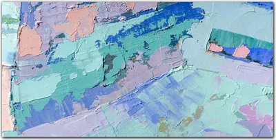 Produktbild von Coloray Küchenrückwand 140x70 Spritzschutz aus Glas - bunte Wand