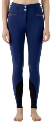 Image de Equiline Crystalef Pantalon d'équitation taille haute pour femme