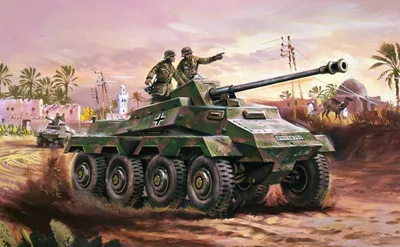 Immagine prodotto di Autoblindo Airfix SDKFZ 1:76