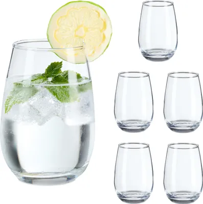 Obrázek produktu pro sklenice na pití relaxdays sada 6 kusů