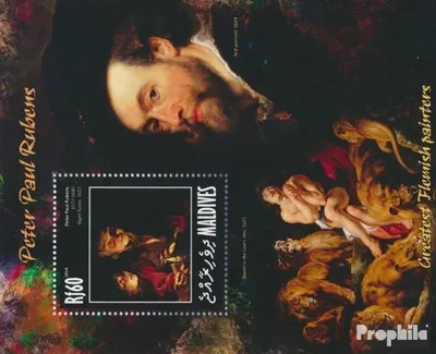 Produktbild von Briefmarken Malediven 2014 Mi Block 725 (kompl. Ausg.) postfrisch Peter Paul Rubens