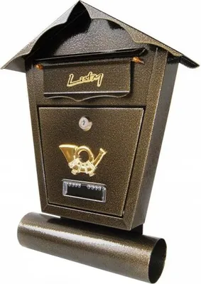 Obrázok produktu pre Briefkasten Mit Rohr Sd1T Gold - Skl Sd1T 779