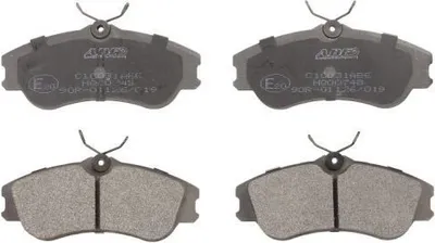 Produktbild von ABE Bremsbeläge Satz Vorne passend für PEUGEOT 206 Schrägheck (2A/C) C1C031ABE