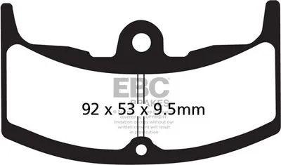Productafbeelding van Klocki Hamulcowe Moto Honda Cbx 550 Fc/F2C/Fd/F2D (1982-1984)