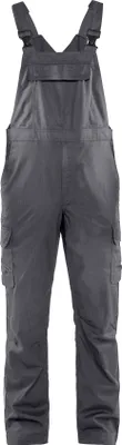 Produktbild von Blakläder Industrie Latzhose Stretch 2666, Farbe:Mittelgrau, Größe:C46