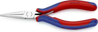 Produktbild von Knipex 35 62 145, Spitzzange, Stahl, Kunststoff, Blau, Rot, 145 mm, 103 g