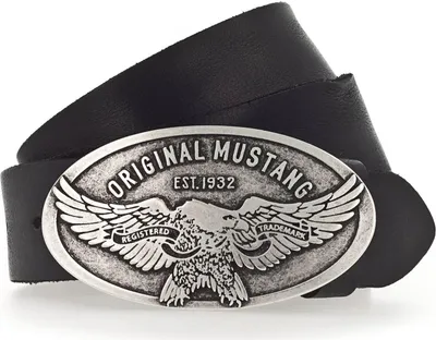 Immagine prodotto di MUSTANG Pelle cintura Classic Leather Belt W110 Black nero