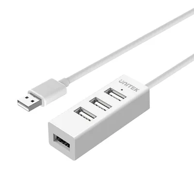 Immagine prodotto di UNITEK Y-2146 Hub di interfaccia USB 2.0 480 Mbit/s Bianco