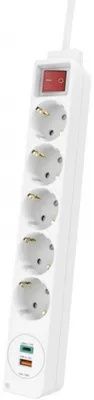 Zdjęcie produktu dla Rozdzielacz HAMA-133758 USB-C/USB-A, 5 gniazd, 1,4m