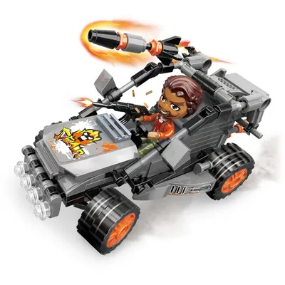 Produktbild von QMAN MineCity Kart Escape Bausatz mit 127 Teilen