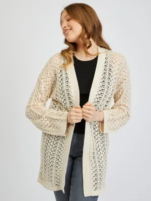 Produktbild von Orsay Weiße Damen Strickjacke 505502001000__M