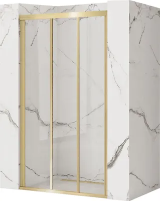 Produktbild von Rea Duschtür Alex 100 Brush Gold