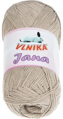 Zdjęcie produktu dla Przędza JANA - 100 g / 330 m - Beżowa