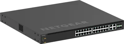 Zdjęcie produktu dla NETGEAR MSM4332, Zarządzany, L3, Obsługa PoE, Możliwości montowania w stelażu, 1U