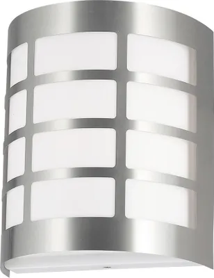 Image de Applique d'extérieur moderne 1xE27 Sevilla chrome satiné 8799 Rabalux